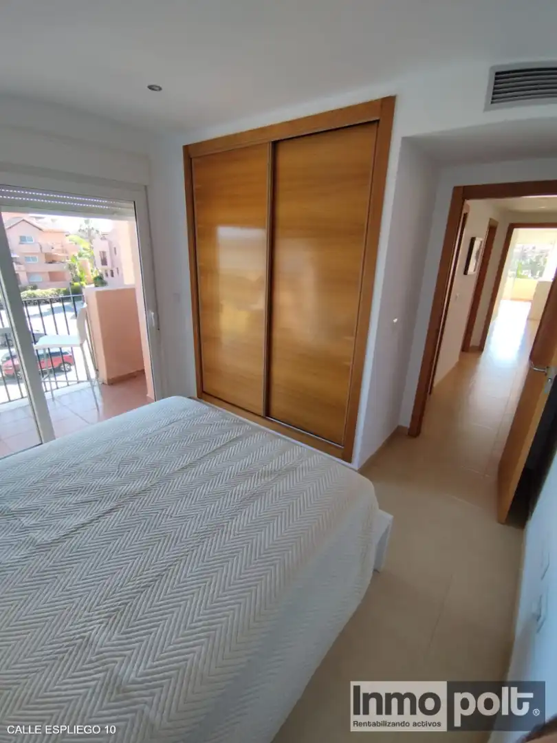 Schlafzimmer von Wohnung zur Miete in Torre-Pacheco mit Klimaanlage, Terrasse und Möbliert