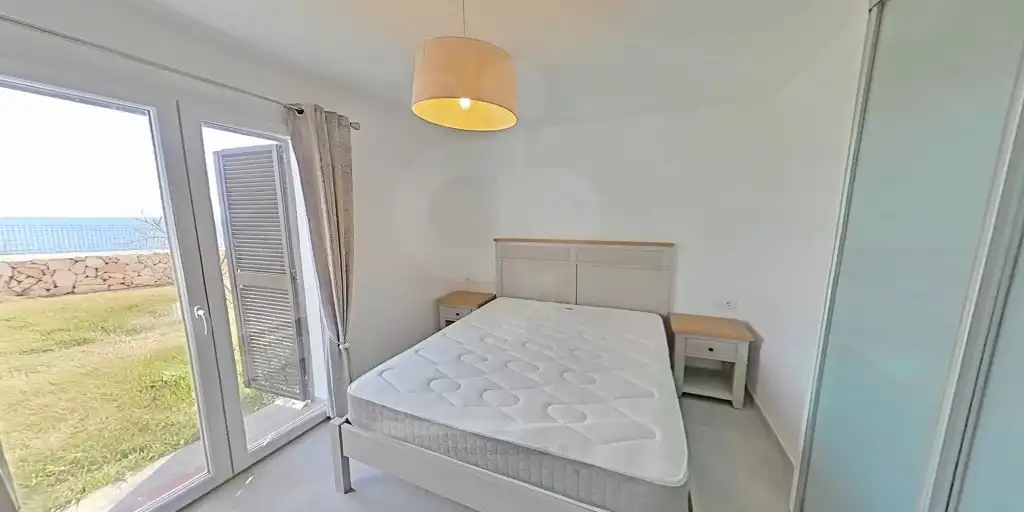 Schlafzimmer von Wohnungen zum Verkauf in Santanyí mit Klimaanlage, Privatgarten und Terrasse