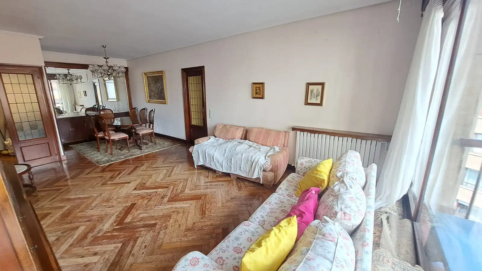 Sala de estar de Piso en venta en Bilbao  con Calefacción y Terraza
