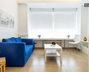 Sala d'estar de Apartament per a compartir en  Madrid Capital amb Aire condicionat i Terrassa