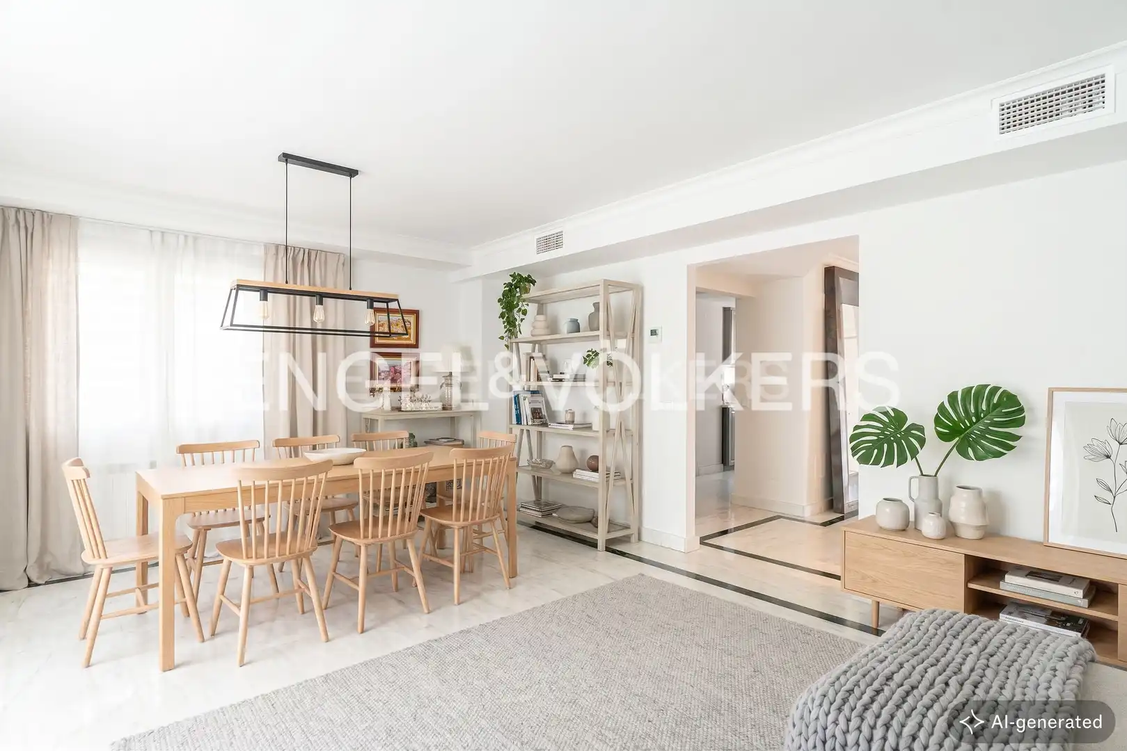 Comedor de Casa adosada en venta en Madrid con Aire acondicionado, Calefacción y Terraza