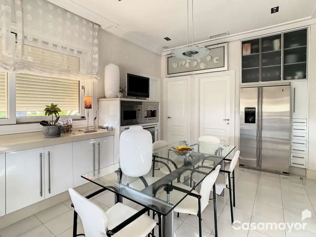 Cocina de Casa o chalet en venta en Mutxamel con Aire acondicionado, Calefacción y Jardín privado