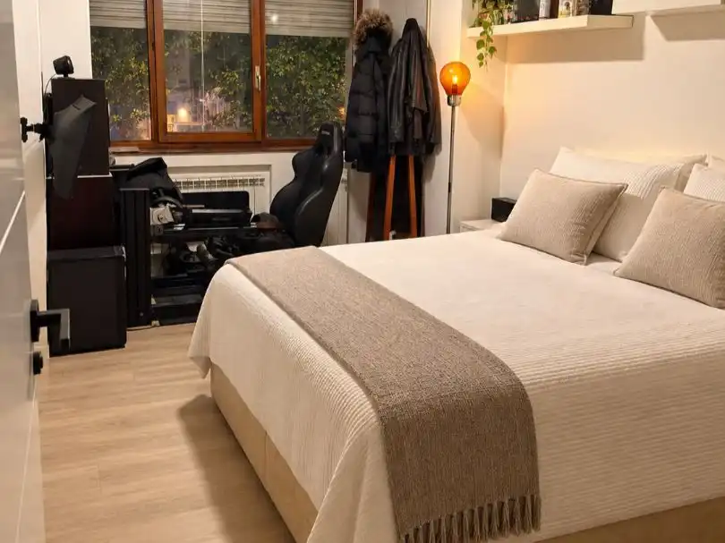 Dormitori de Pis en venda en  Madrid Capital amb Aire condicionat, Terrassa i Piscina