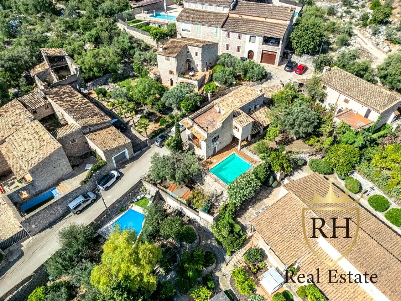 Vista exterior de Casa o chalet en venta en Selva con Aire acondicionado, Jardín privado y Terraza