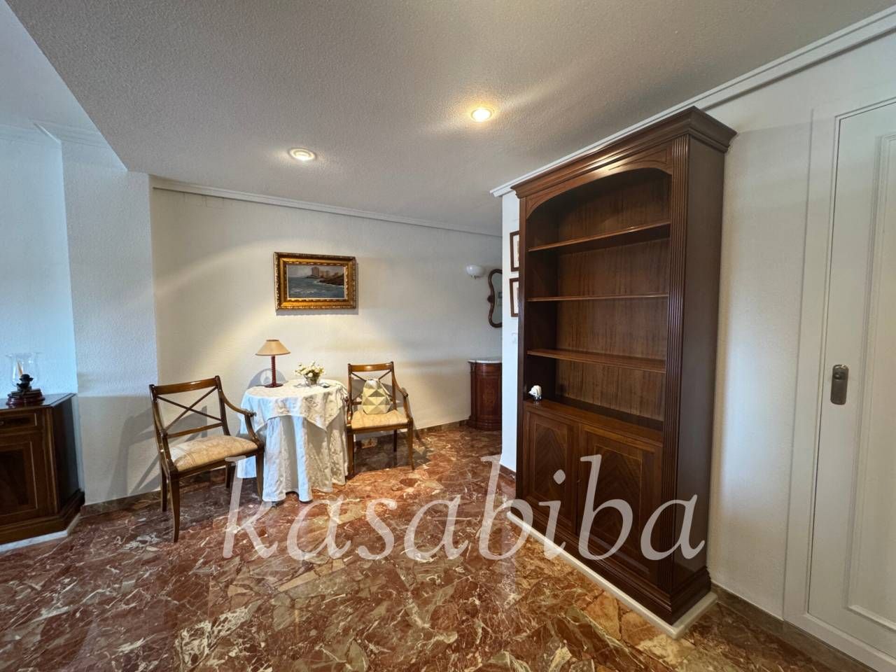 Dining room of Flat to rent in  Valencia Capital  with Air Conditioner, Heating and Furnished