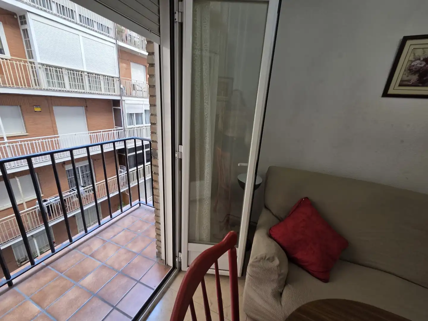 Balcony of Flat for rent in Granada  with Furnished, Oven and Washing machine