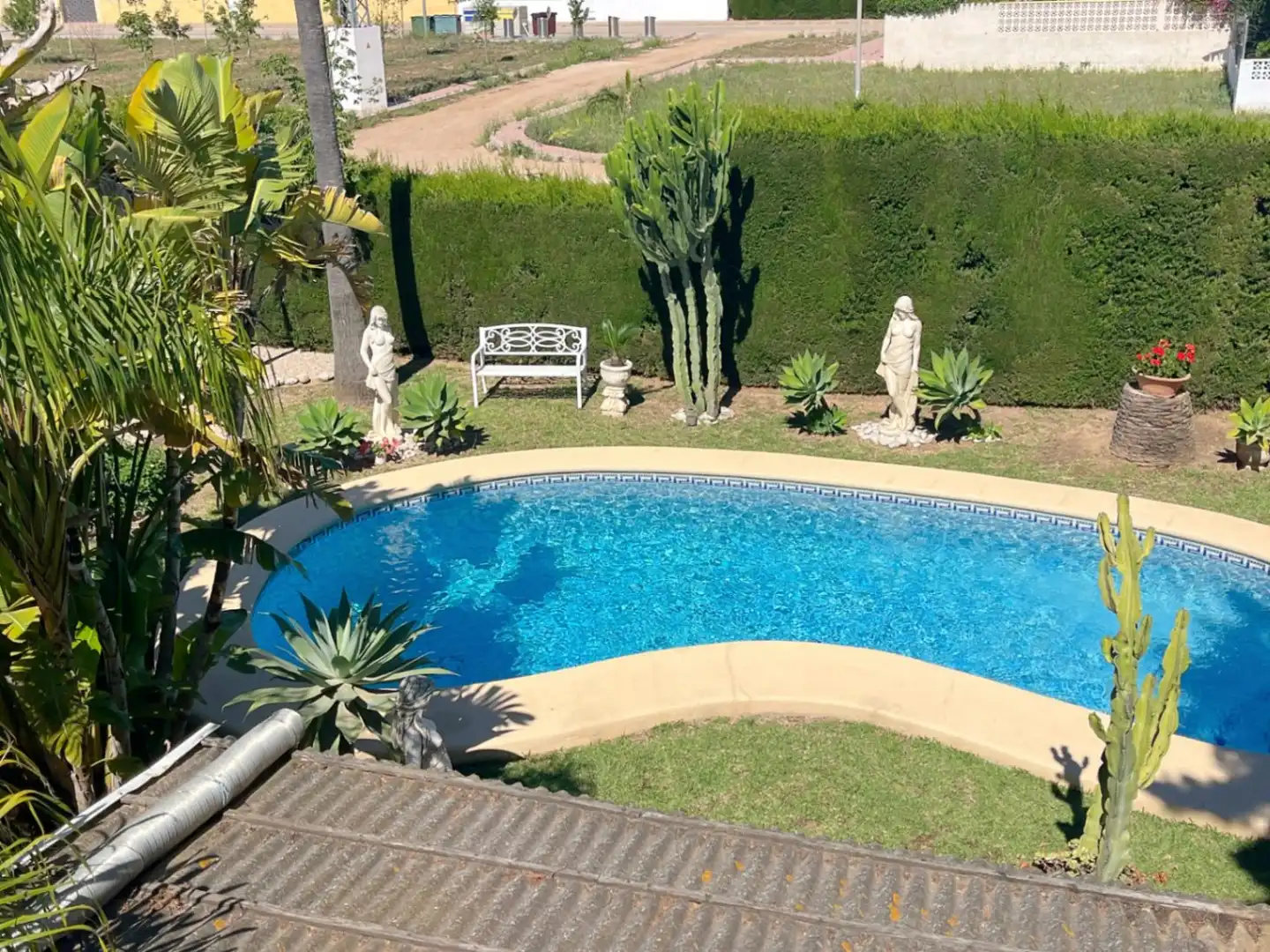 Swimming pool of Houses for sale in Els Poblets  with Heating, Terrace and Storage room
