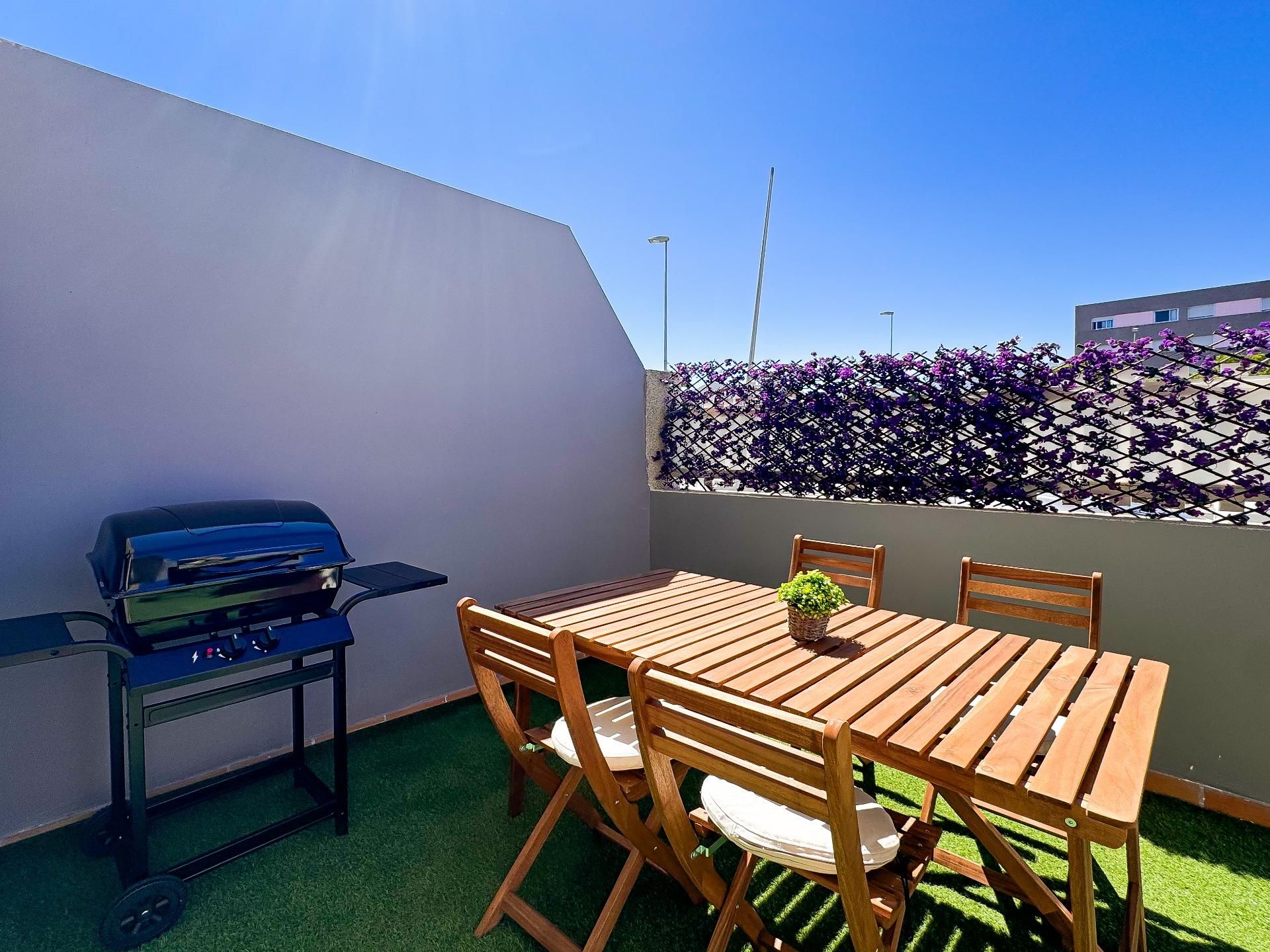 Terrace of Single-family semi-detached for sale in Granadilla de Abona  with Terrace and Storage room