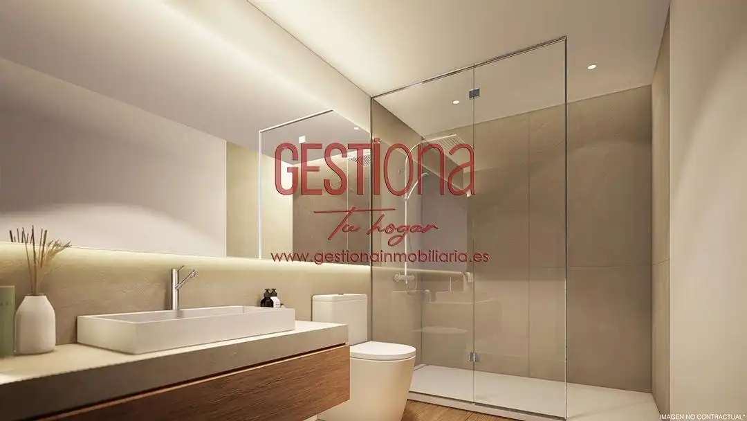 Baño de Apartamento en venta en Noja con Calefacción, Terraza y Piscina comunitaria