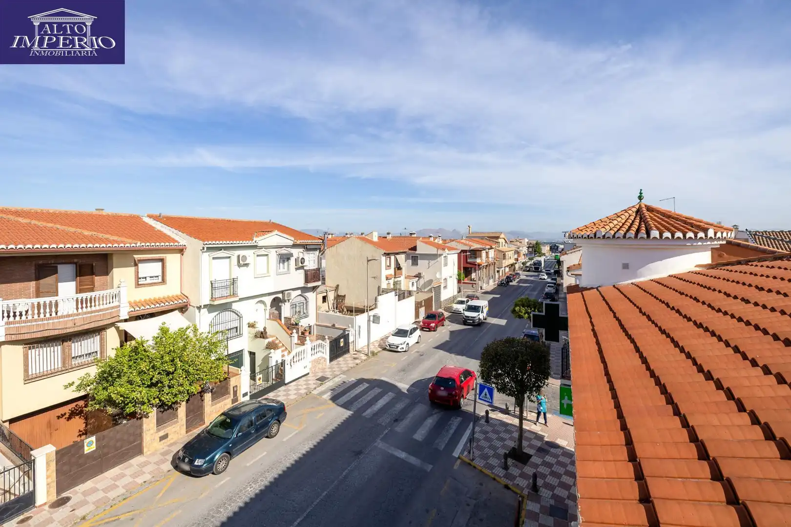 Vista exterior de Casa adosada en venda en Churriana de la Vega