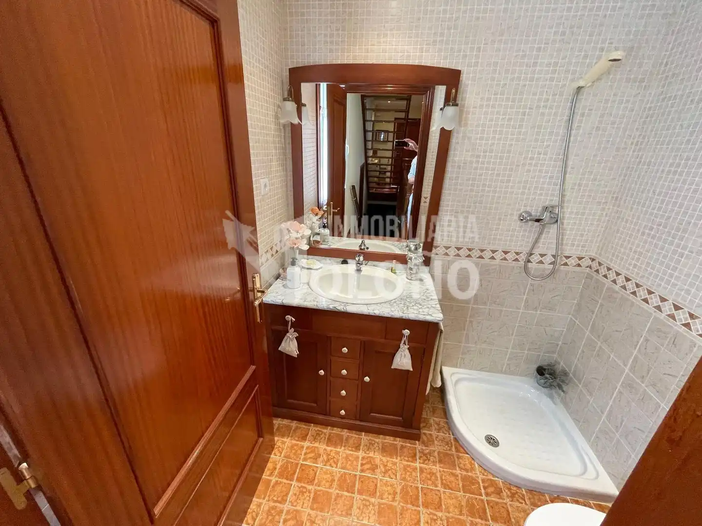 Bathroom of Houses for sale in Labastida / Bastida  with Heating, Private garden and Parquet flooring