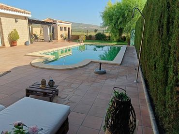 Casa con piscina en venta en Huétor Tájar