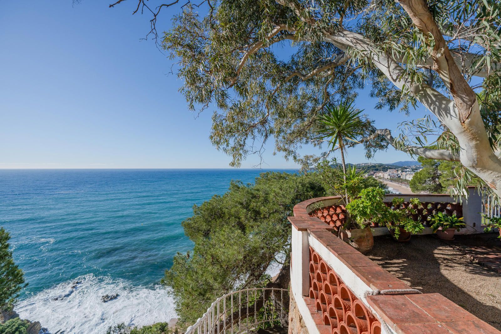 Terraza de Casa o chalet en venta en Lloret de Mar con Terraza, Trastero y Piscina