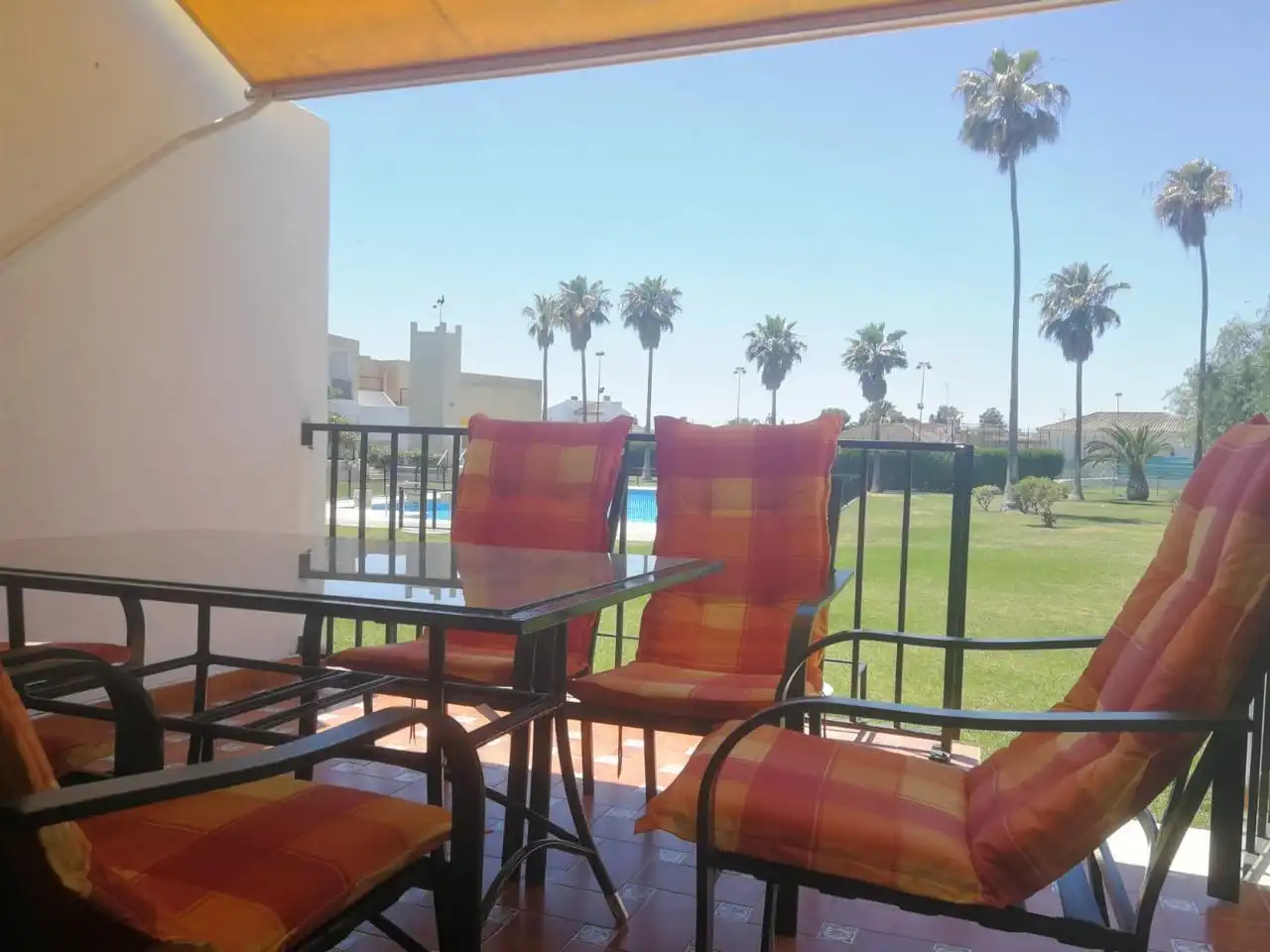 Terrace of Planta baja for rent in Sanlúcar de Barrameda  with Private garden, Terrace and Swimming Pool