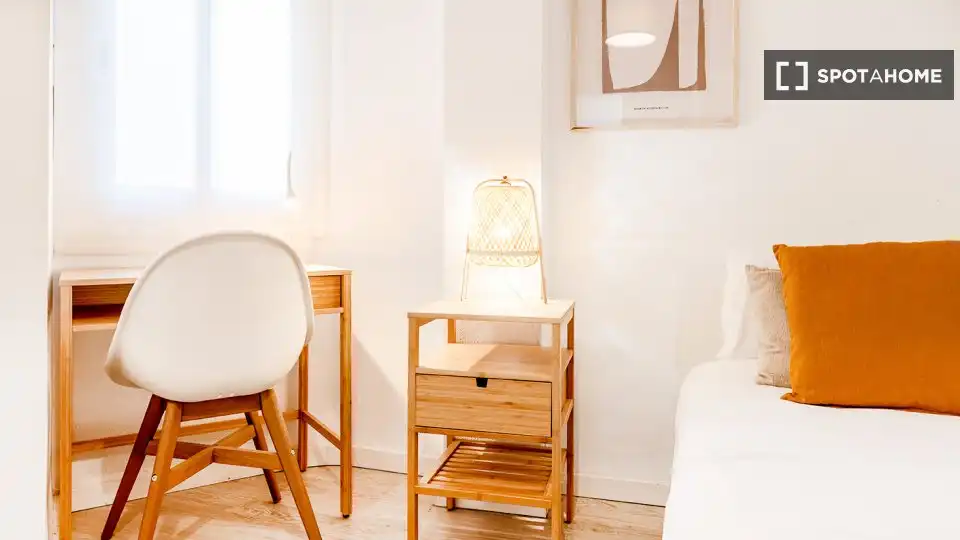 Bedroom of Flat for share in Sant Andreu