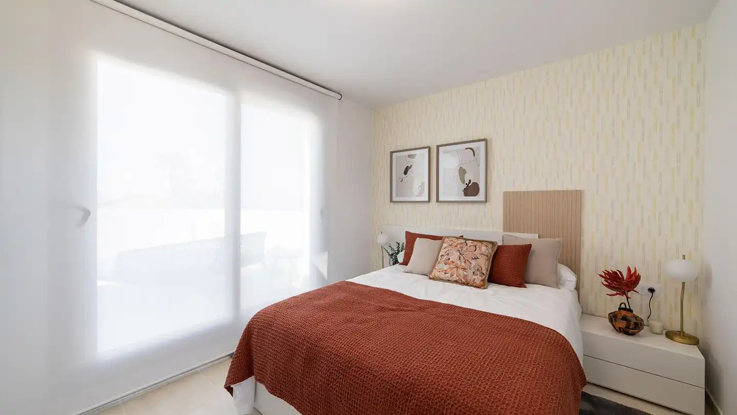 Bedroom of Houses for sale in Busot  with Air Conditioner, Private garden and Terrace