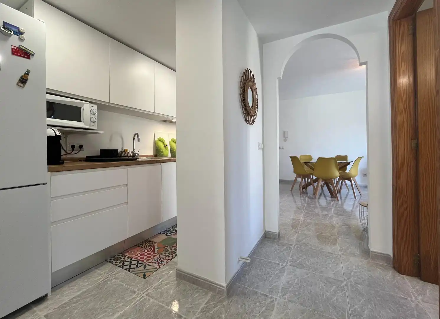 Kitchen of Apartments for rent in Sant Llorenç des Cardassar  with Air Conditioner, Heating and Private garden
