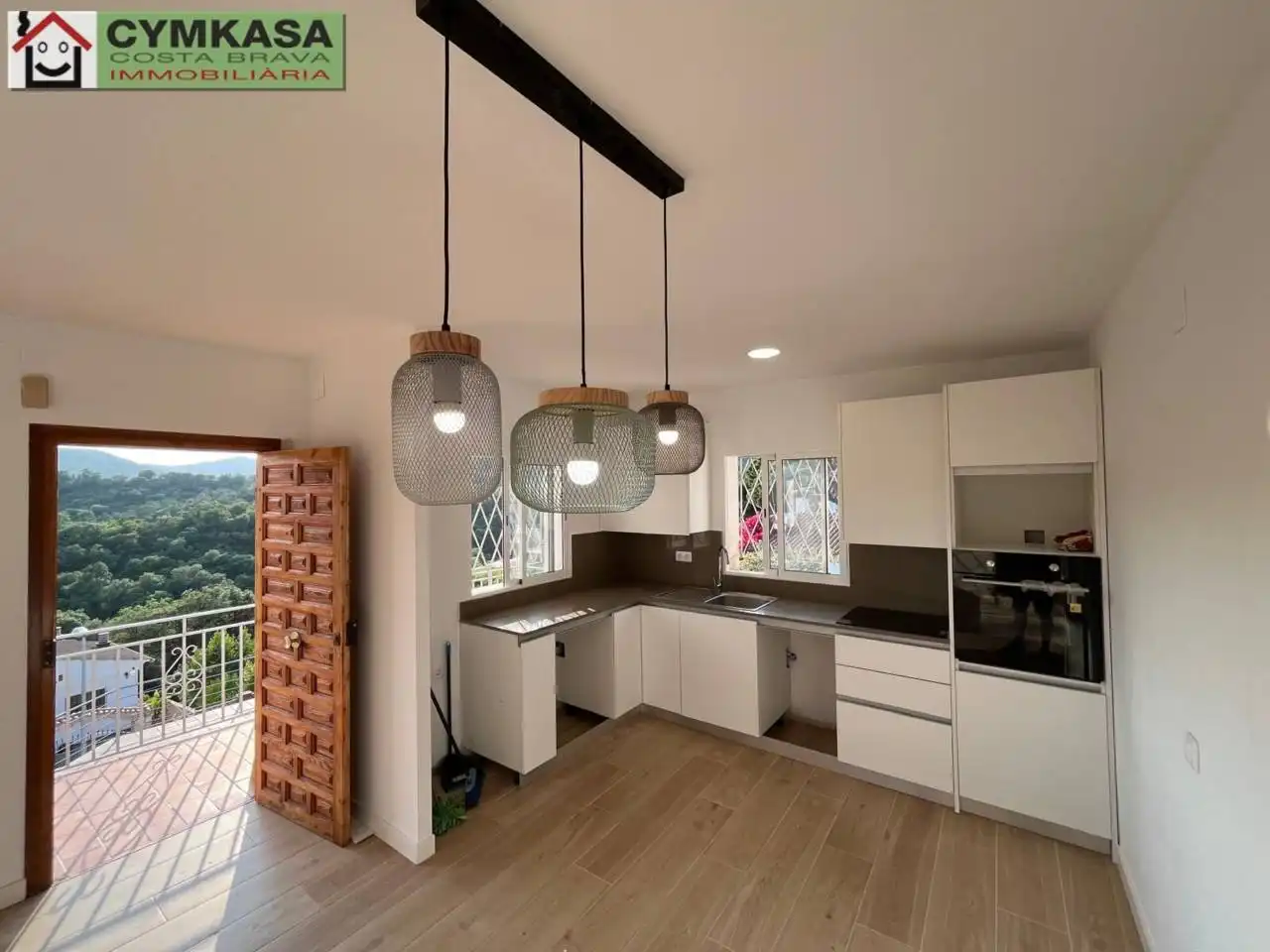 Cocina de Casa o chalet de alquiler en Lloret de Mar con Jardín privado, Terraza y Piscina