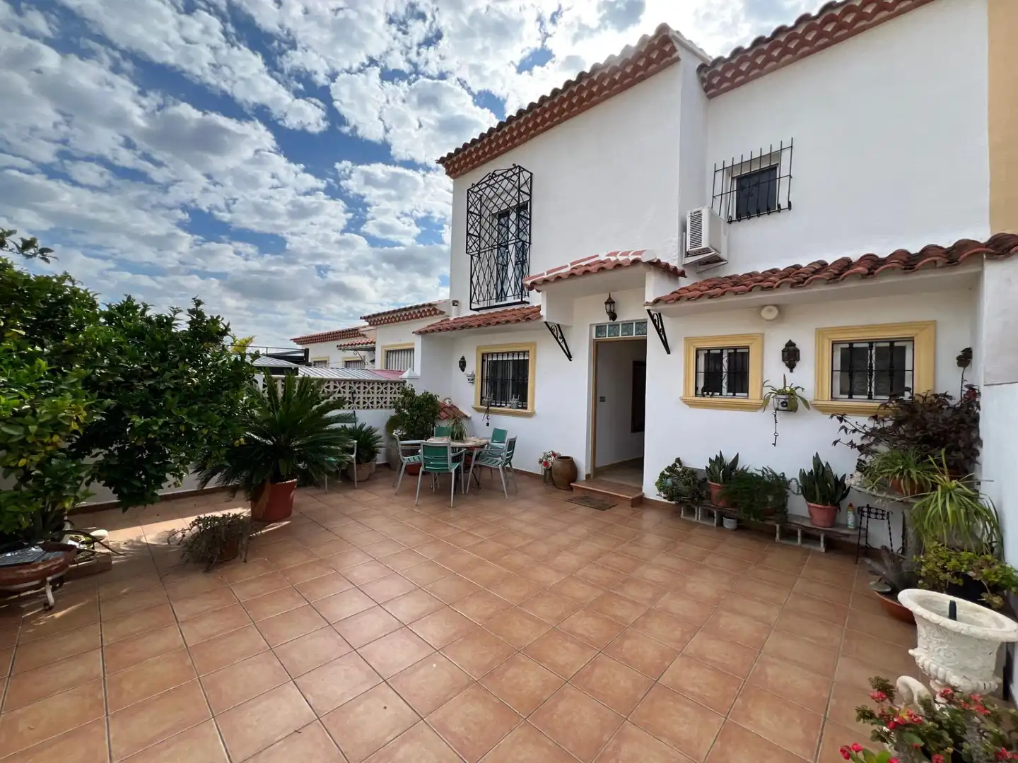 Terraza de Casa adosada en venta en La Nucia con Aire acondicionado, Jardín privado y Trastero