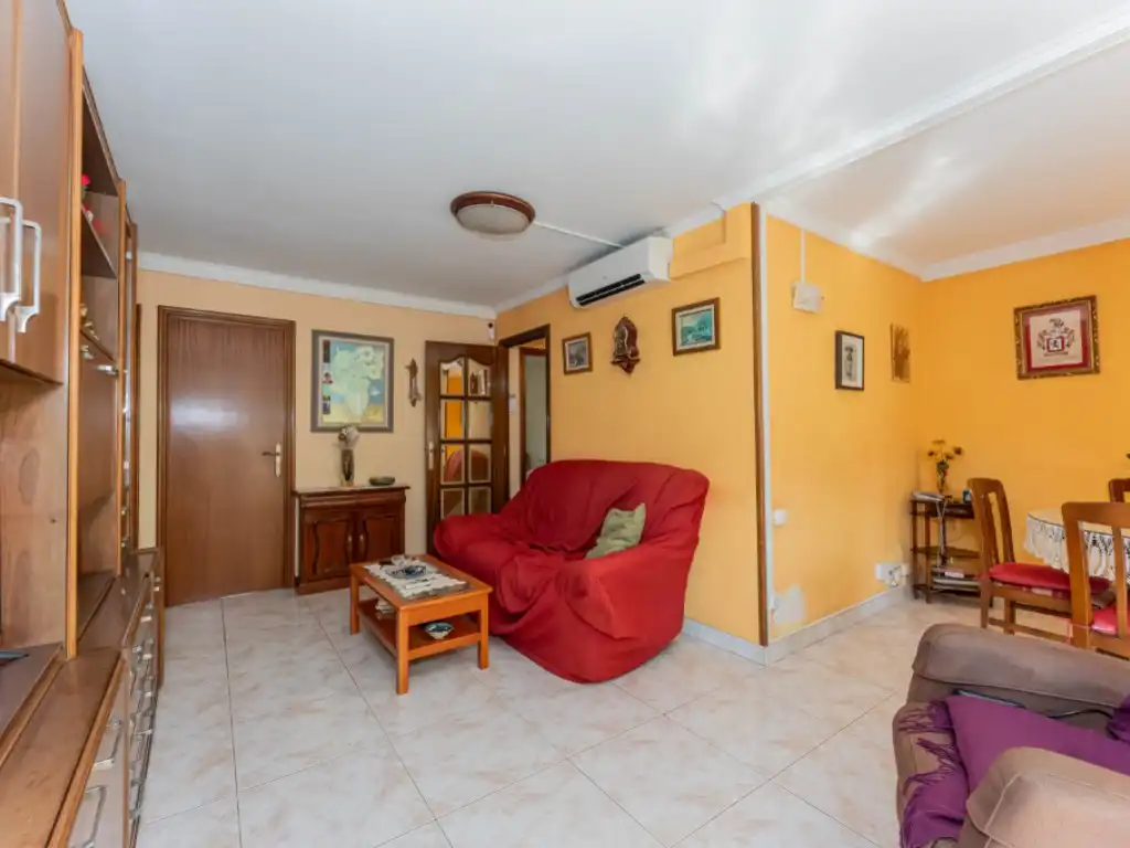 Sala d'estar de Apartament en venda en Barcelona