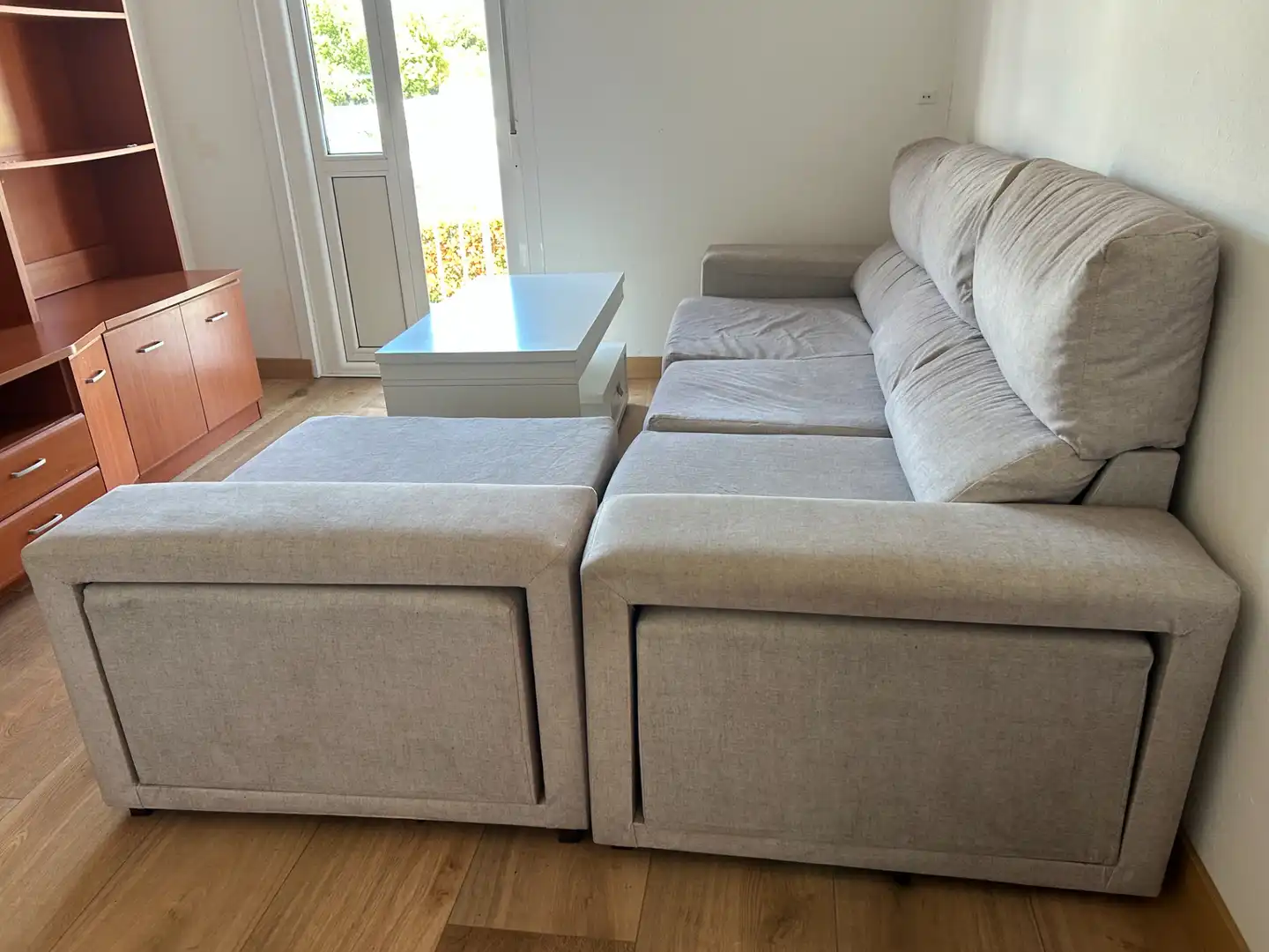 Living room of Flat for rent in Santiago de Compostela   with Furnished
