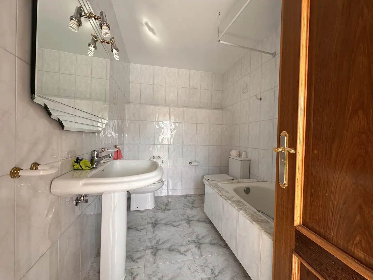 Baño de Casa adosada de alquiler en Negreira