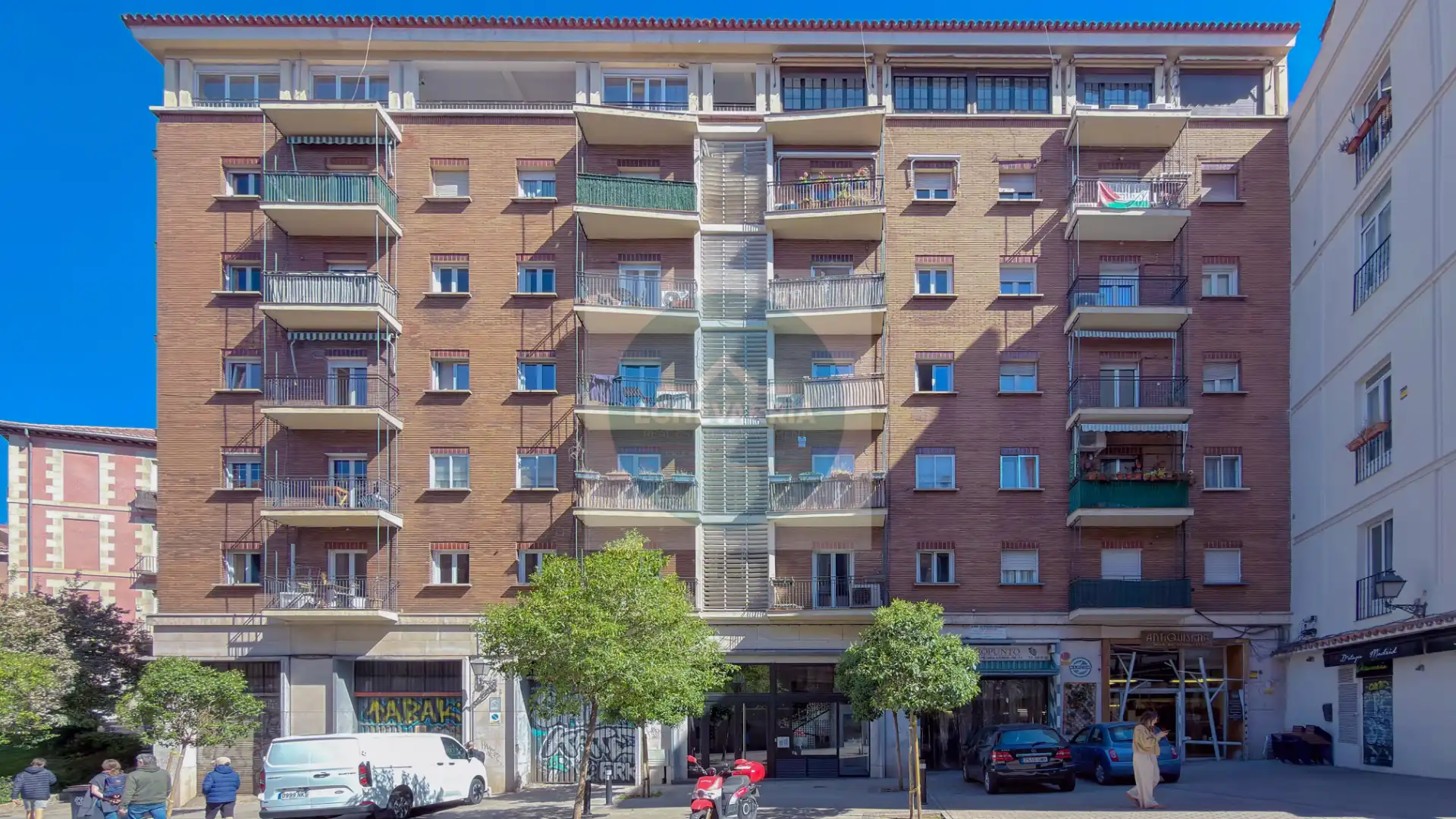 Exterior view of Flat for rent in Madrid  with Air Conditioner, Heating and Terrace