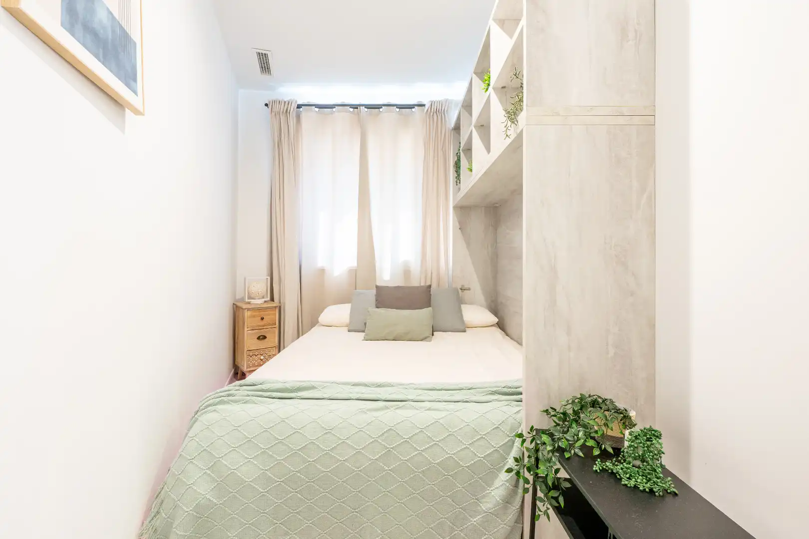 Schlafzimmer von Wohnung zum Verkauf in Eivissa mit Klimaanlage, Heizung und Privatgarten