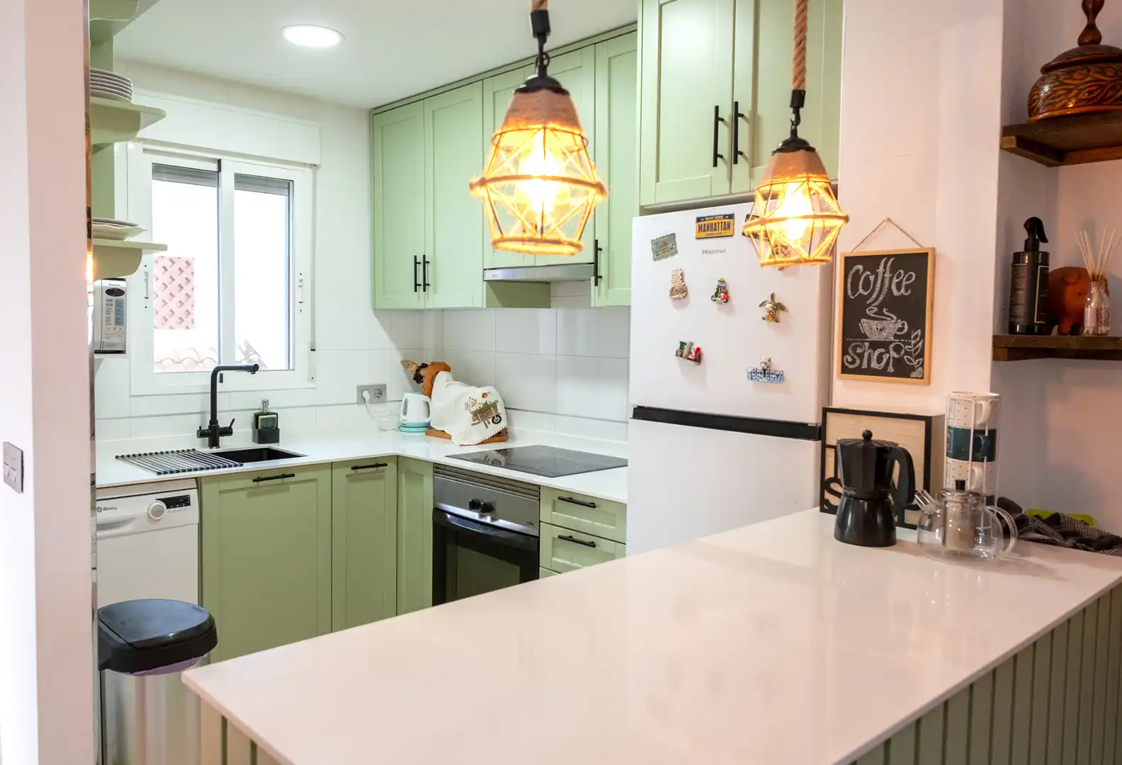 Kitchen of Attic for sale in Cartagena  with Air Conditioner, Heating and Parquet flooring