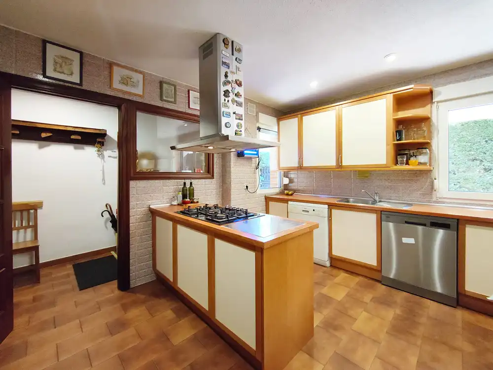Cocina de Casa o chalet en venta en Guadarrama con Calefacción, Jardín privado y Parquet