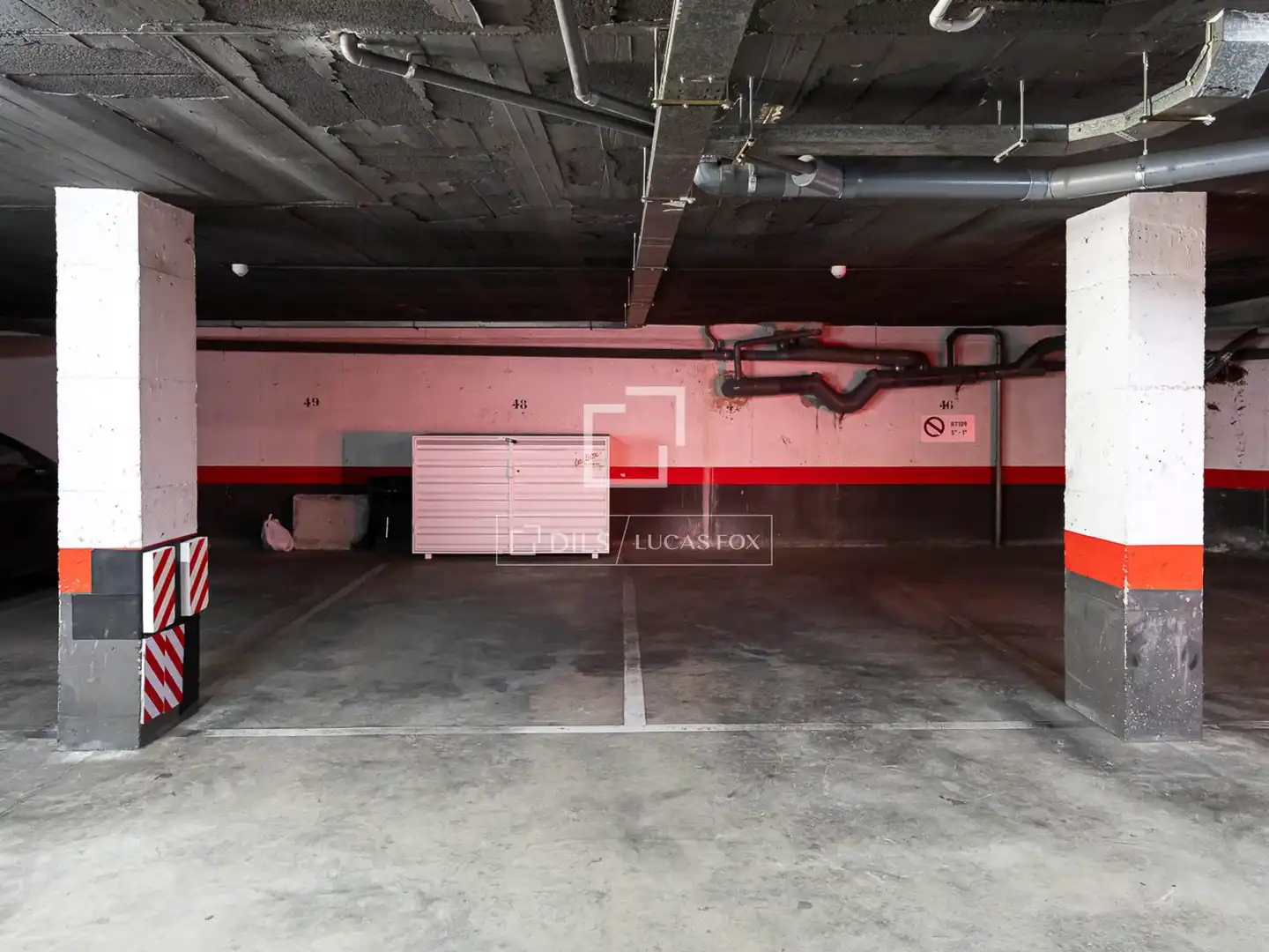 Parking of Flat for sale in Barcelona  with Air Conditioner, Terrace and Furnished