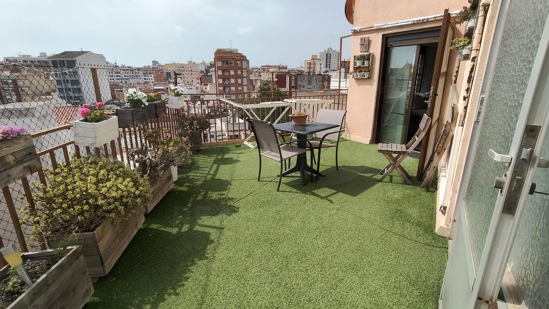 Terrassa de Àtic en venda en Castellón de la Plana / Castelló de la Plana amb Calefacció i Terrassa