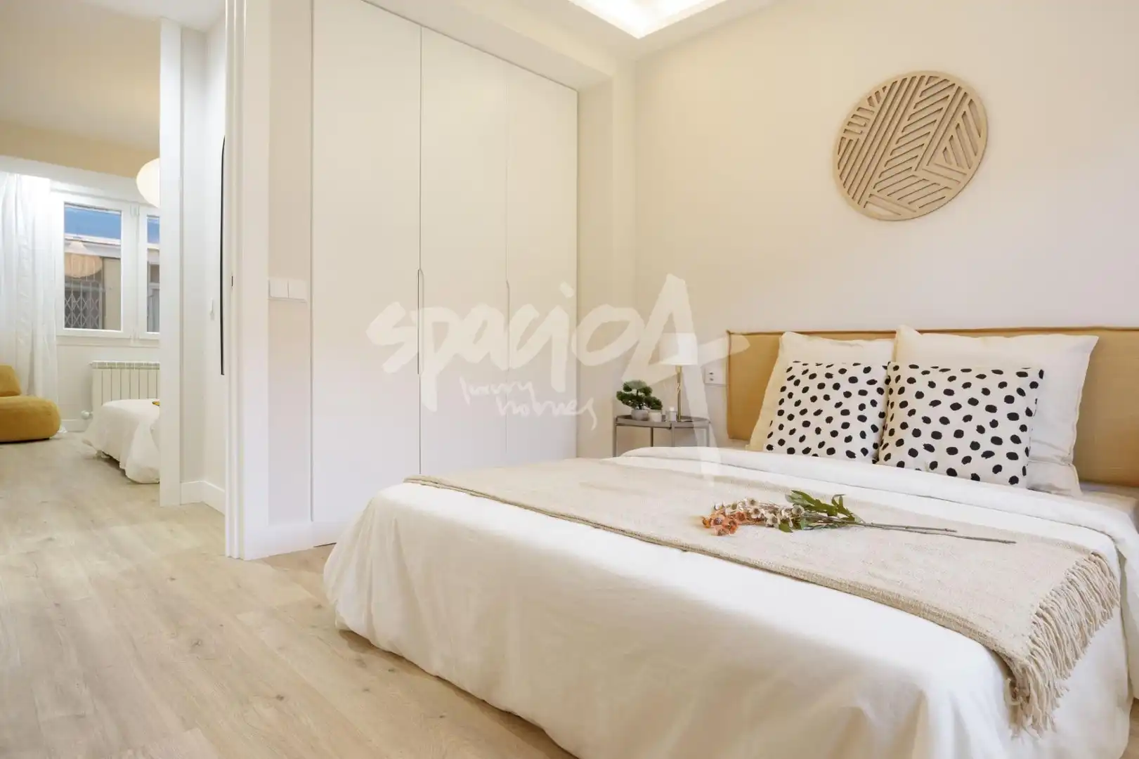 Bedroom of Flat for sale in Madrid  with Air Conditioner, Heating and Terrace