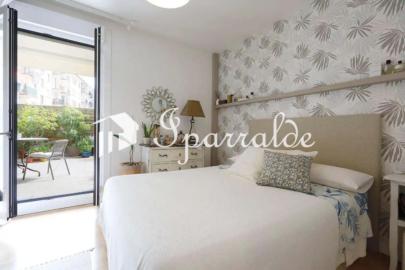 Bedroom of Flat for sale in Irun   with Heating, Terrace and Balcony