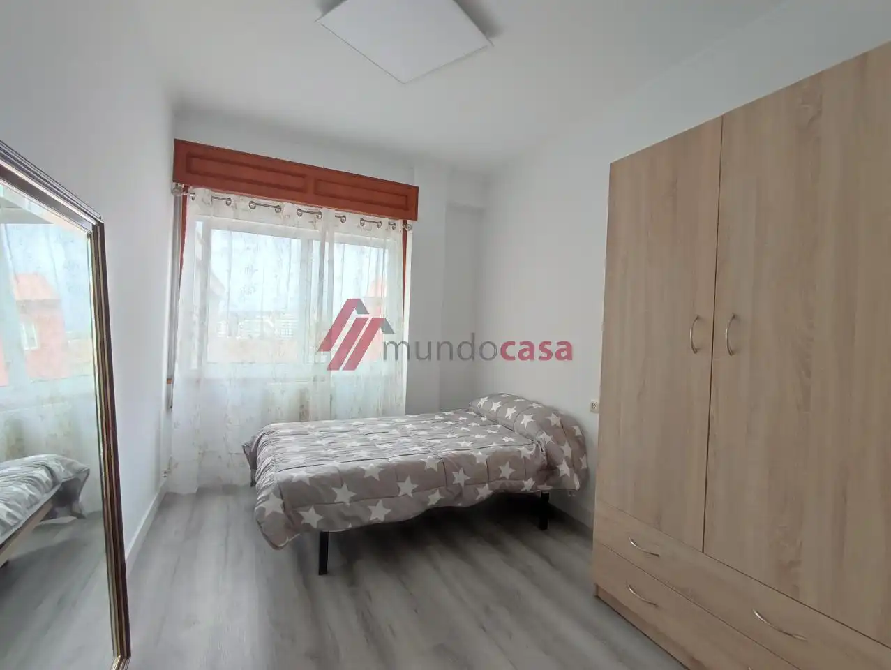 Bedroom of Flat for rent in Ferrol  with Heating and Furnished