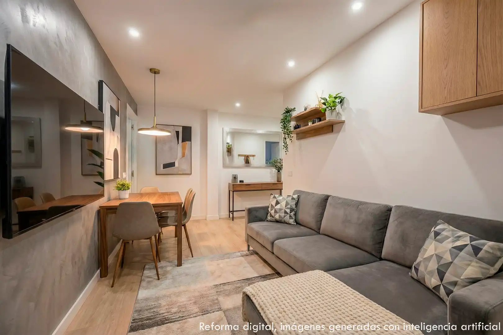 Sala de estar de Piso en venta en Benidorm con Amueblado