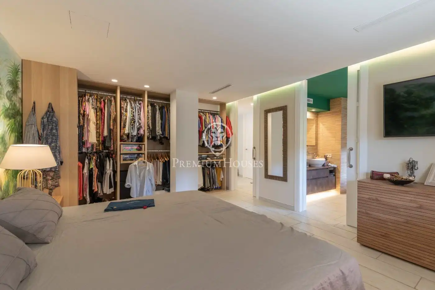 Bedroom of Houses for sale in Vilanova i la Geltrú  with Air Conditioner, Heating and Private garden
