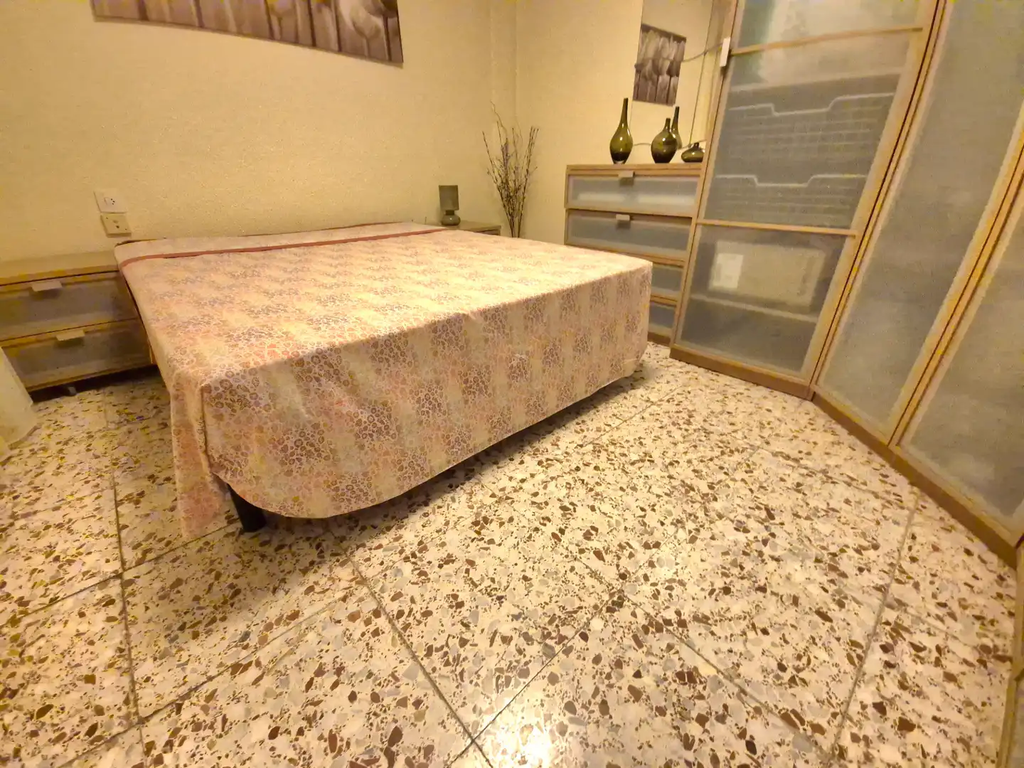 Schlafzimmer von Wohnung zur Miete in Elche / Elx mit Terrasse, Möbliert und Ofen
