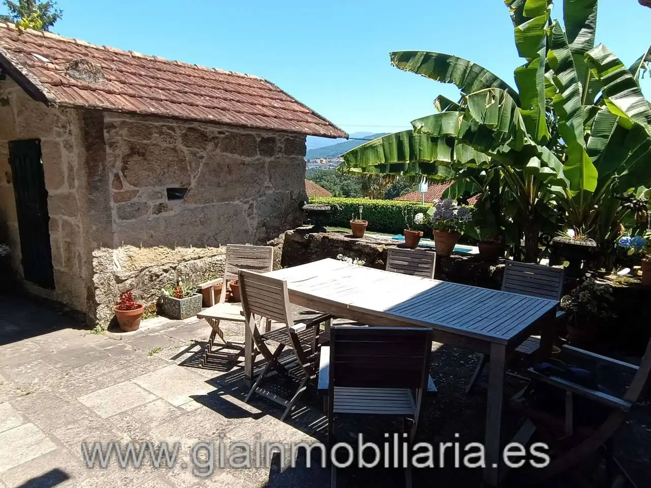 Terraza de Casa o chalet en venta en Mondariz con Calefacción, Jardín privado y Terraza
