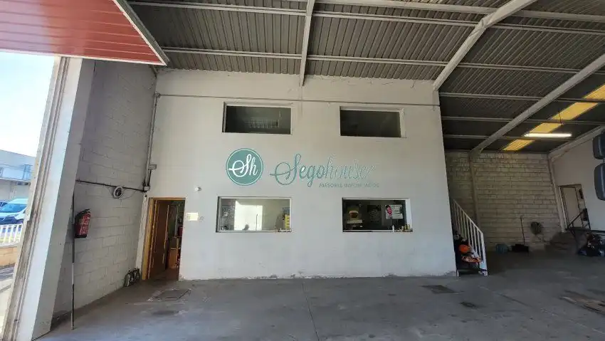 Exterior view of Industrial buildings for sale in Segovia