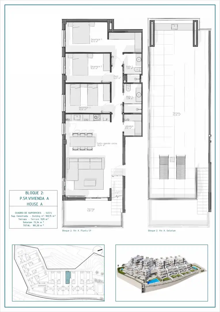 Attico con piscina in vendita a Avenida Alcazaba, 115, imagen 21