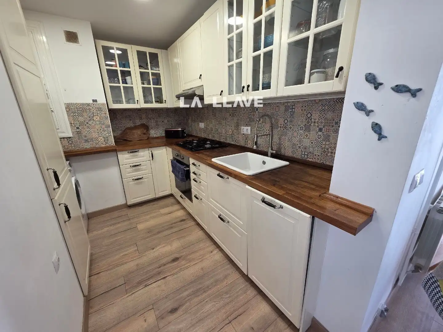 Cocina de Piso en venta en Blanes con Calefacción, Terraza y Piscina