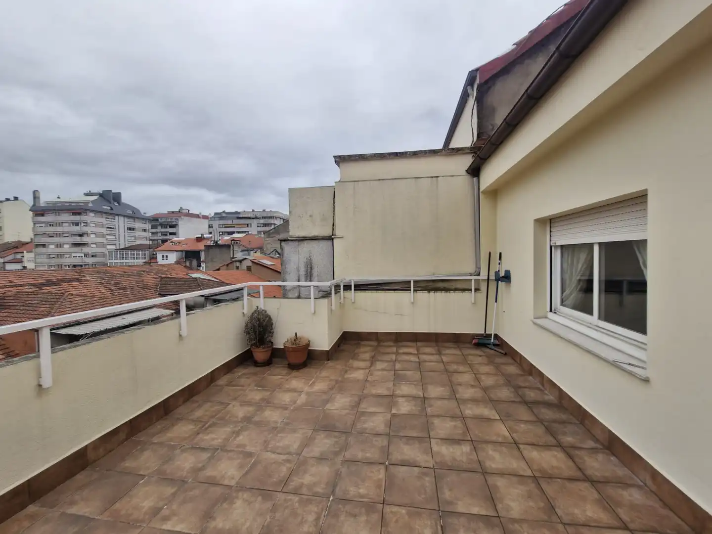 Terrace of Flat for sale in Ourense Capital   with Heating, Parquet flooring and Terrace