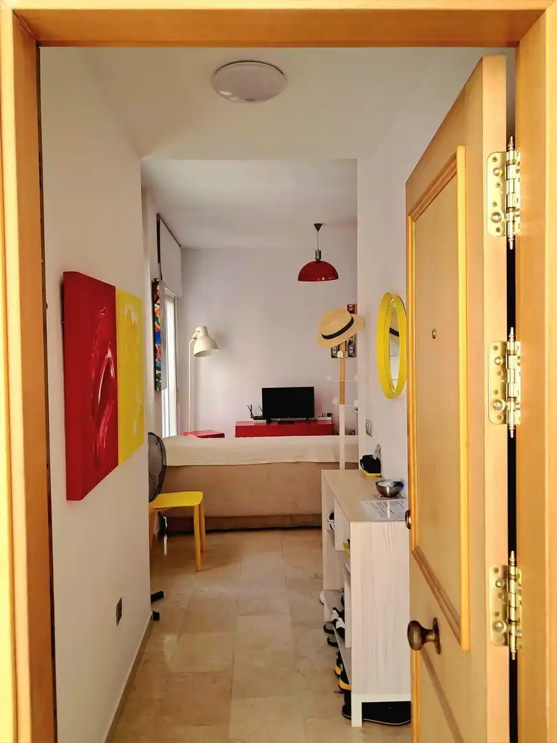Bedroom of Attic for sale in Málaga  with Air Conditioner, Terrace and Furnished