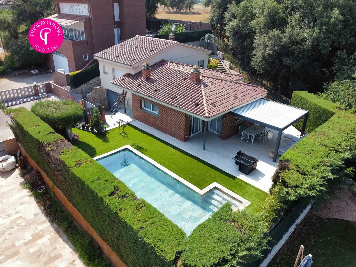 Swimming pool of Houses for sale in Quart  with Air Conditioner, Heating and Terrace