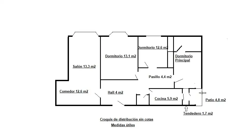 Wohnung mit Terrasse zum Verkauf in Calle del Sacramento 7, imagen 47