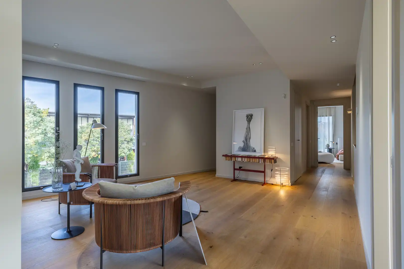 Living room of Houses for sale in Sant Cugat del Vallès  with Air Conditioner, Heating and Private garden