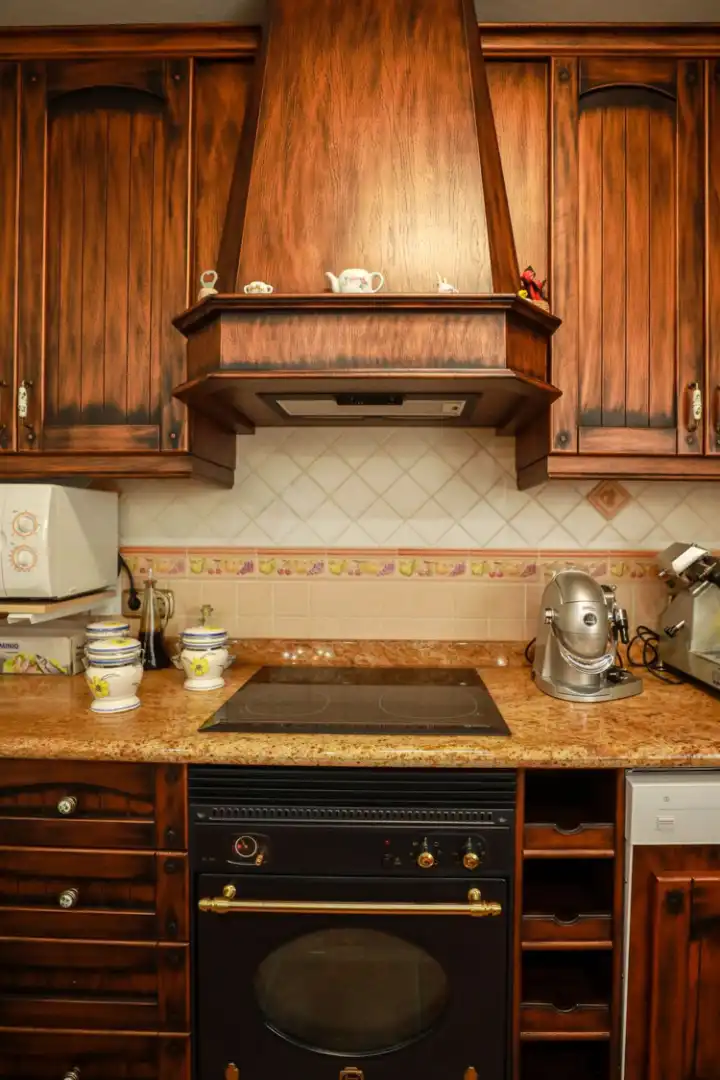 Cocina de Casa o chalet en venta en Pizarra con Aire acondicionado, Calefacción y Jardín privado