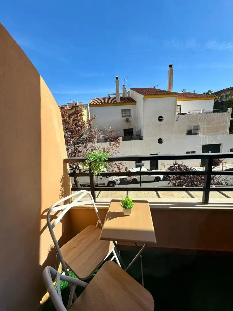 Balcony of Study for rent in Torremolinos  with Air Conditioner and Furnished