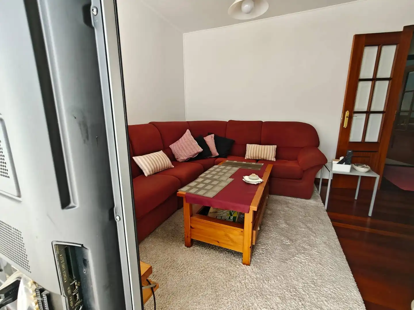 Wohnzimmer von Maisonette zum Verkauf in Ames mit Abstellraum, Möbliert und Gemeinschaftspool